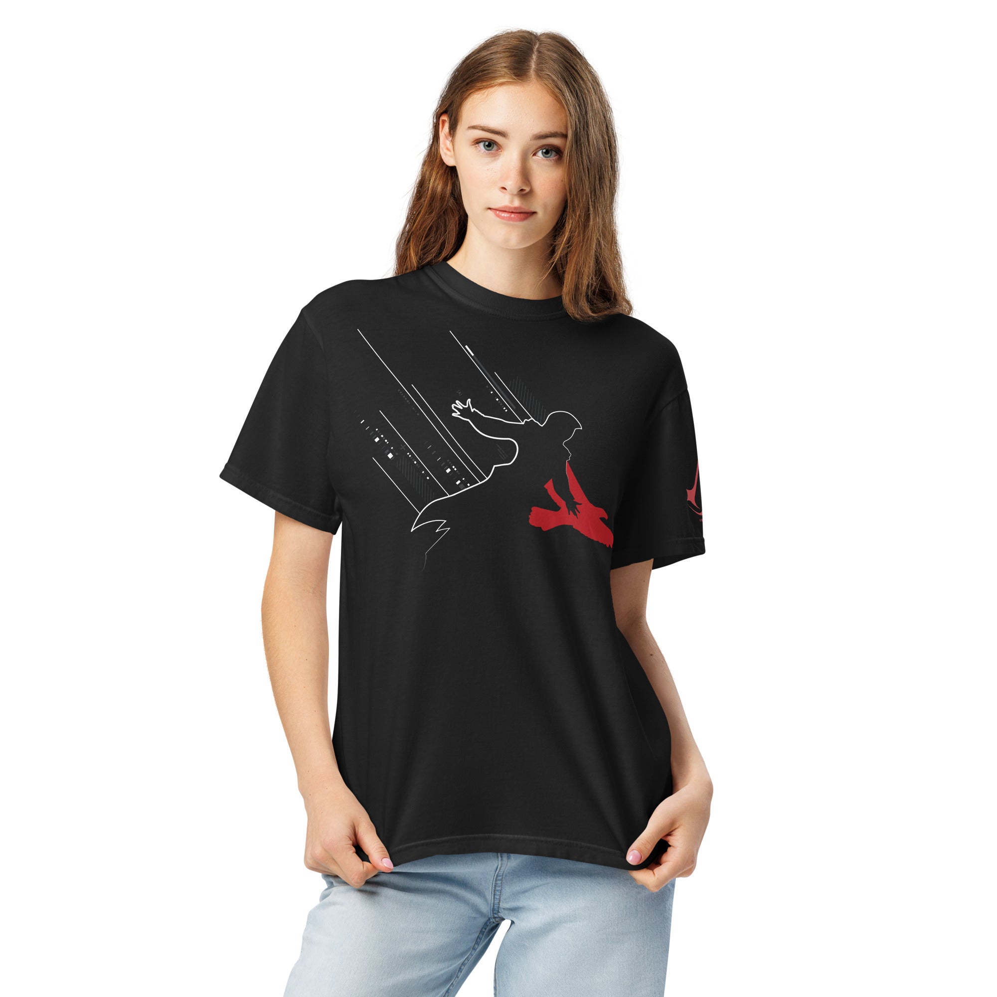 Ubisoft Assassin's Creed Leap of Faith t-shirt cotone L