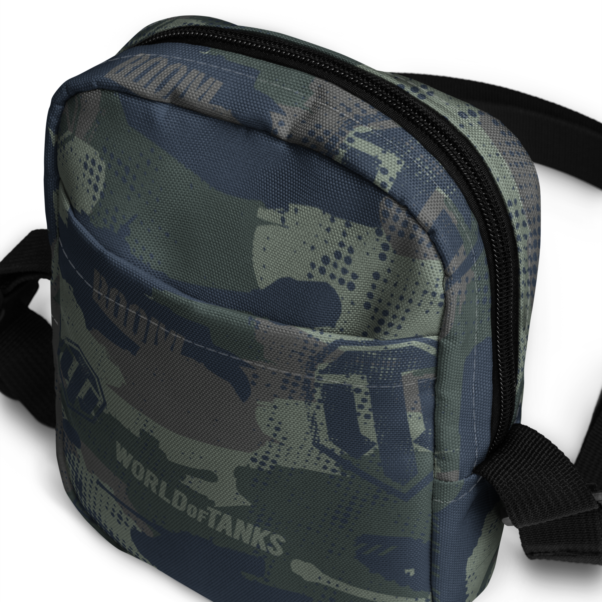 World of Tanks Camo Utility borsa tracolla mimetica