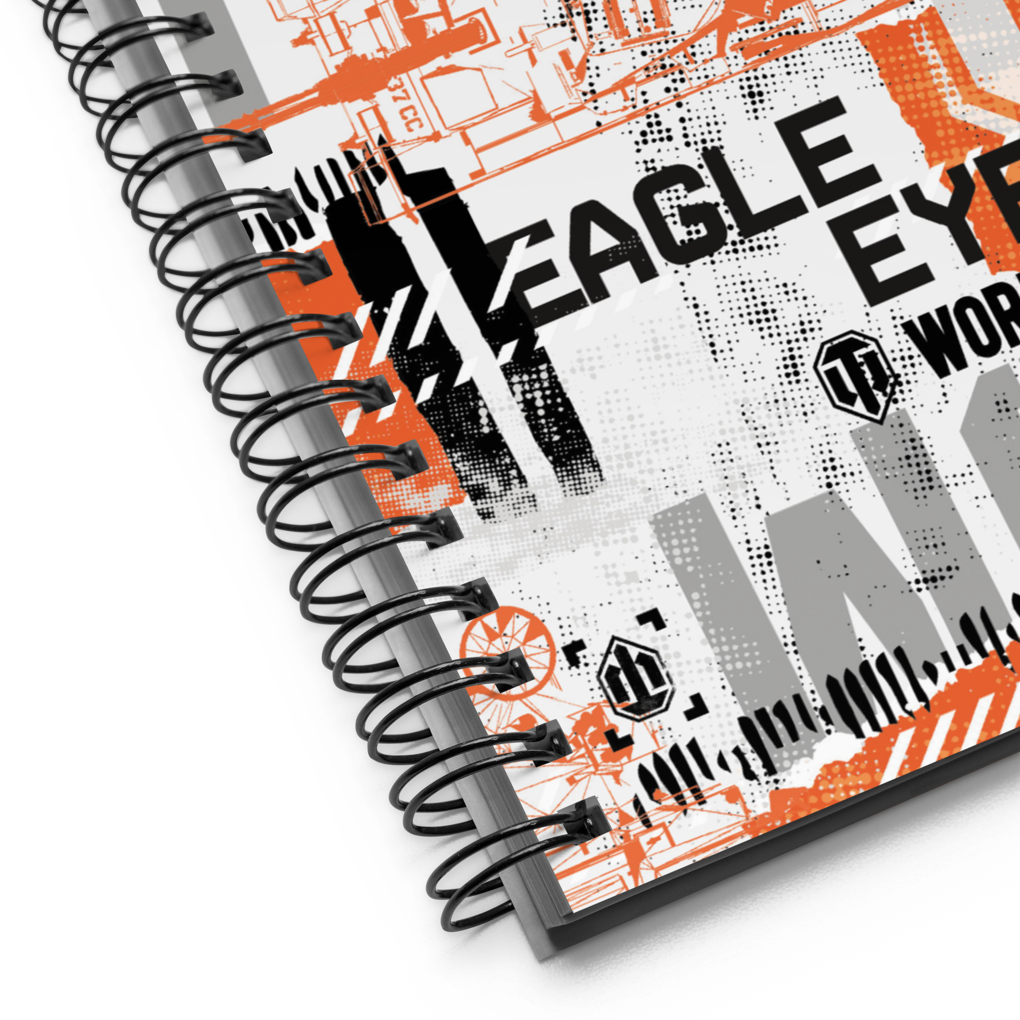 Eagle Eyed quaderno spiralato 140 pagine puntinate