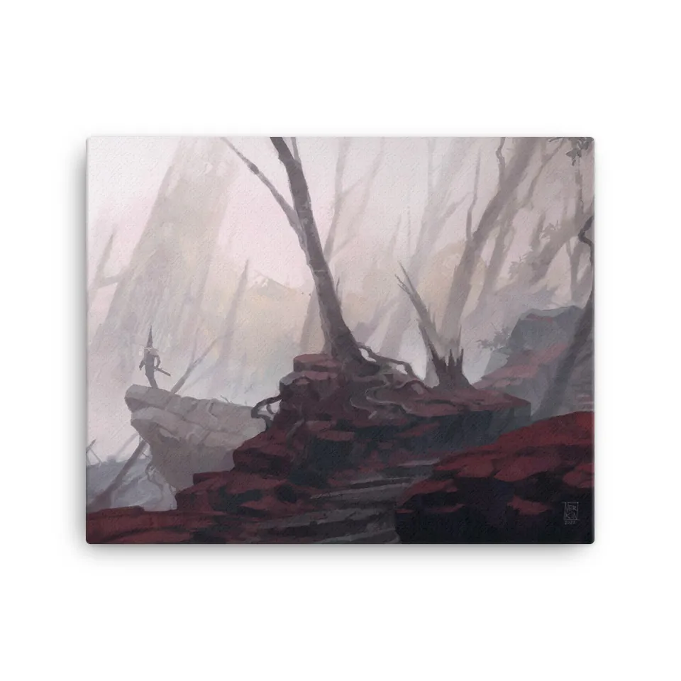 The Game Kitchen Red Forest quadro su tela