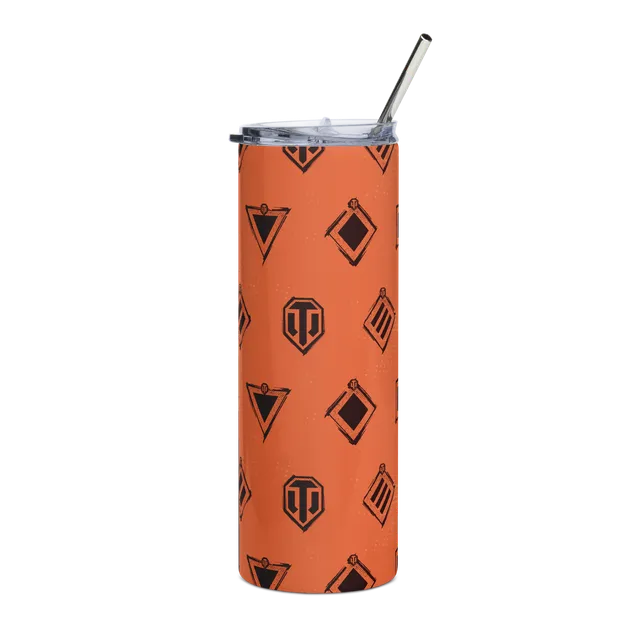 World of Tanks Shapes tumbler acciaio 600 ml