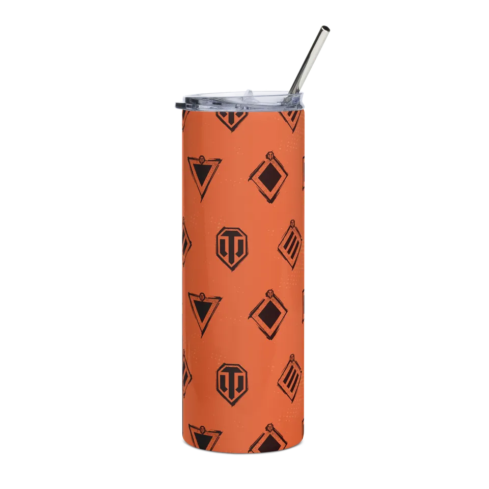 World of Tanks Shapes tumbler acciaio 600 ml