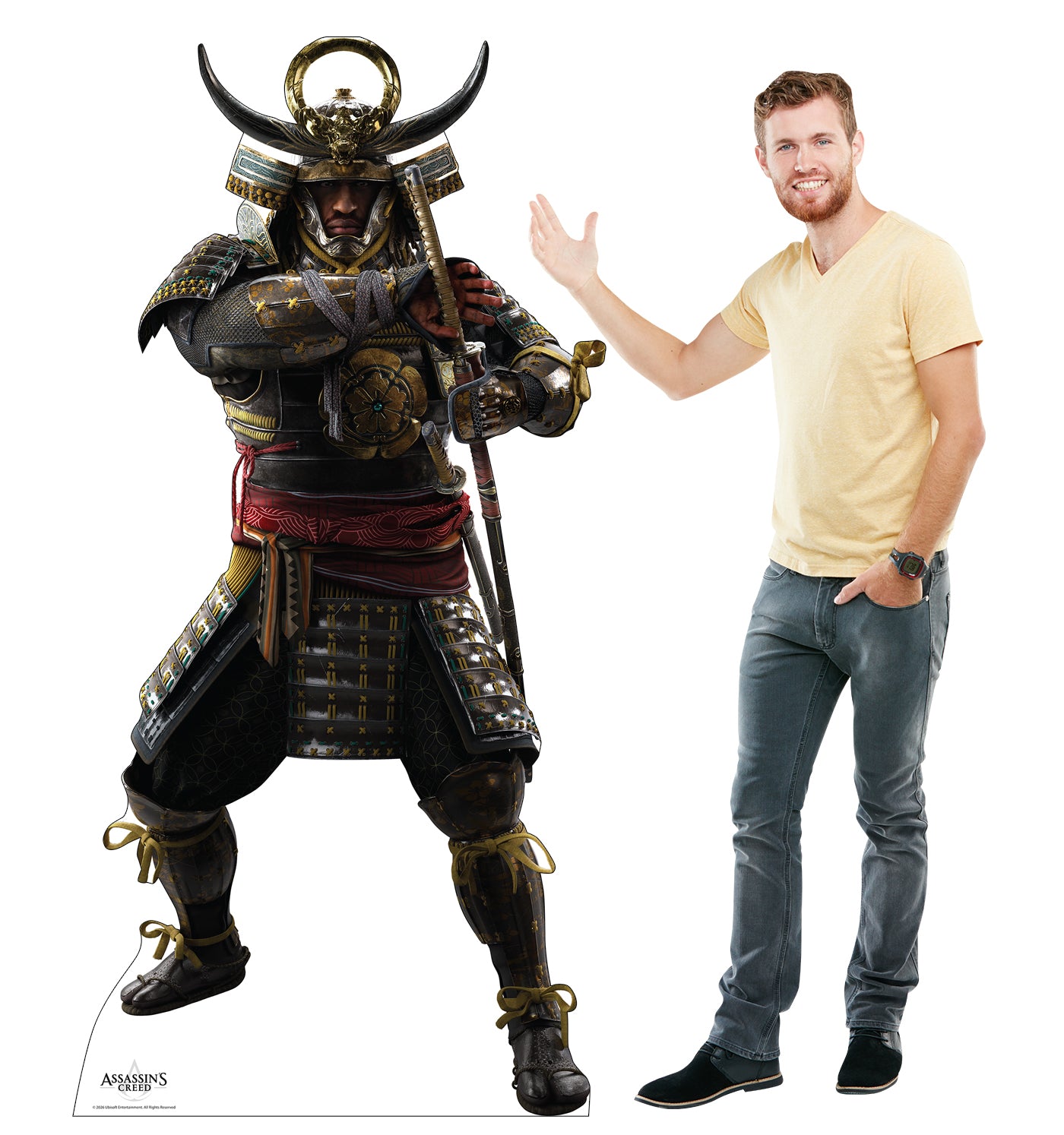Assassin's Creed Shadows standee Yasuke cartone 185 cm