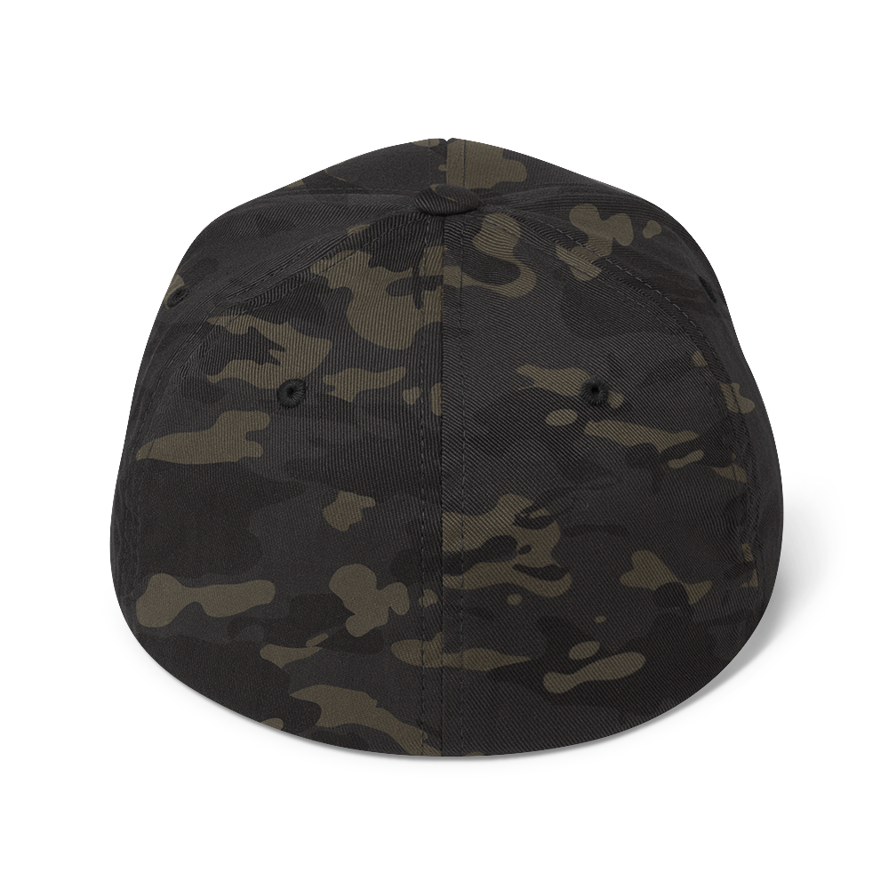 World of Tanks Logo FlexFit cappellino Black MultiCam