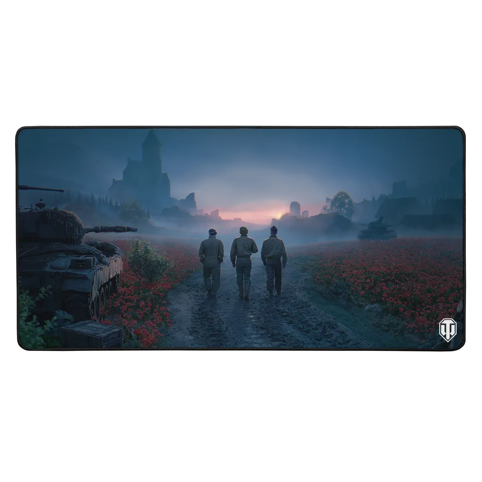 World of Tanks Victory Day tappetino mouse 80x39,5 cm