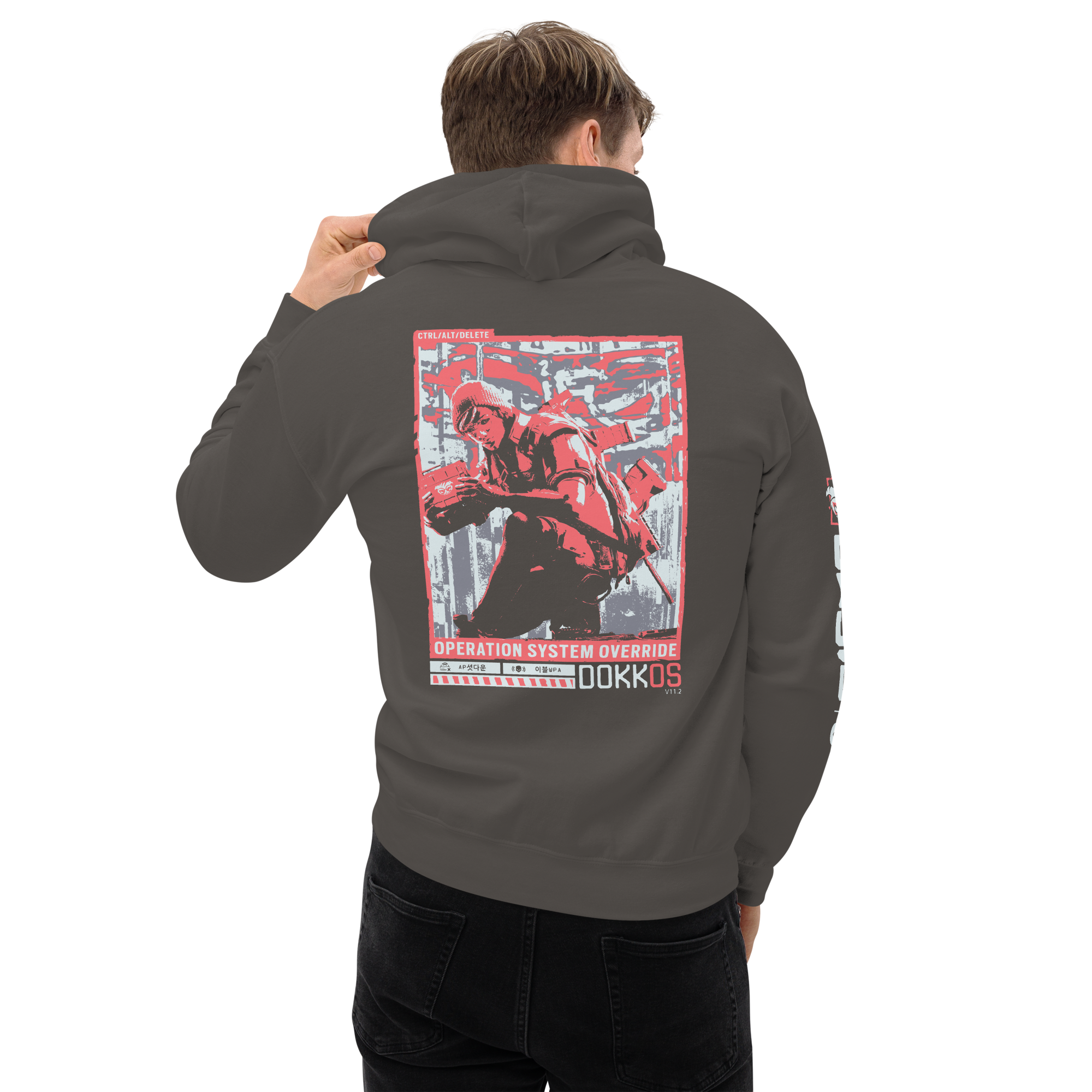 Ubisoft Six Siege Dokkaebi Override Felpa Cappuccio Unisex