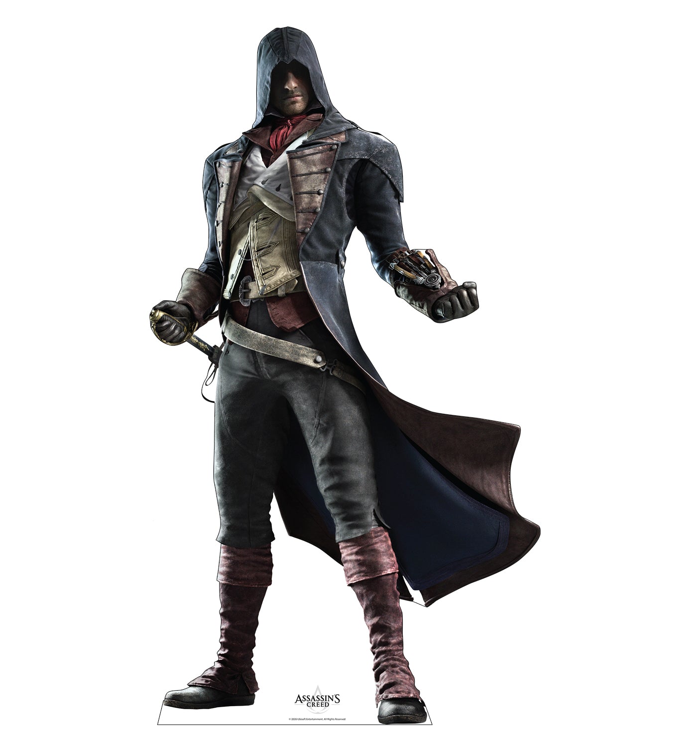 Ubisoft Assassin's Creed Unity Arno Dorian sagoma cartone 175 cm