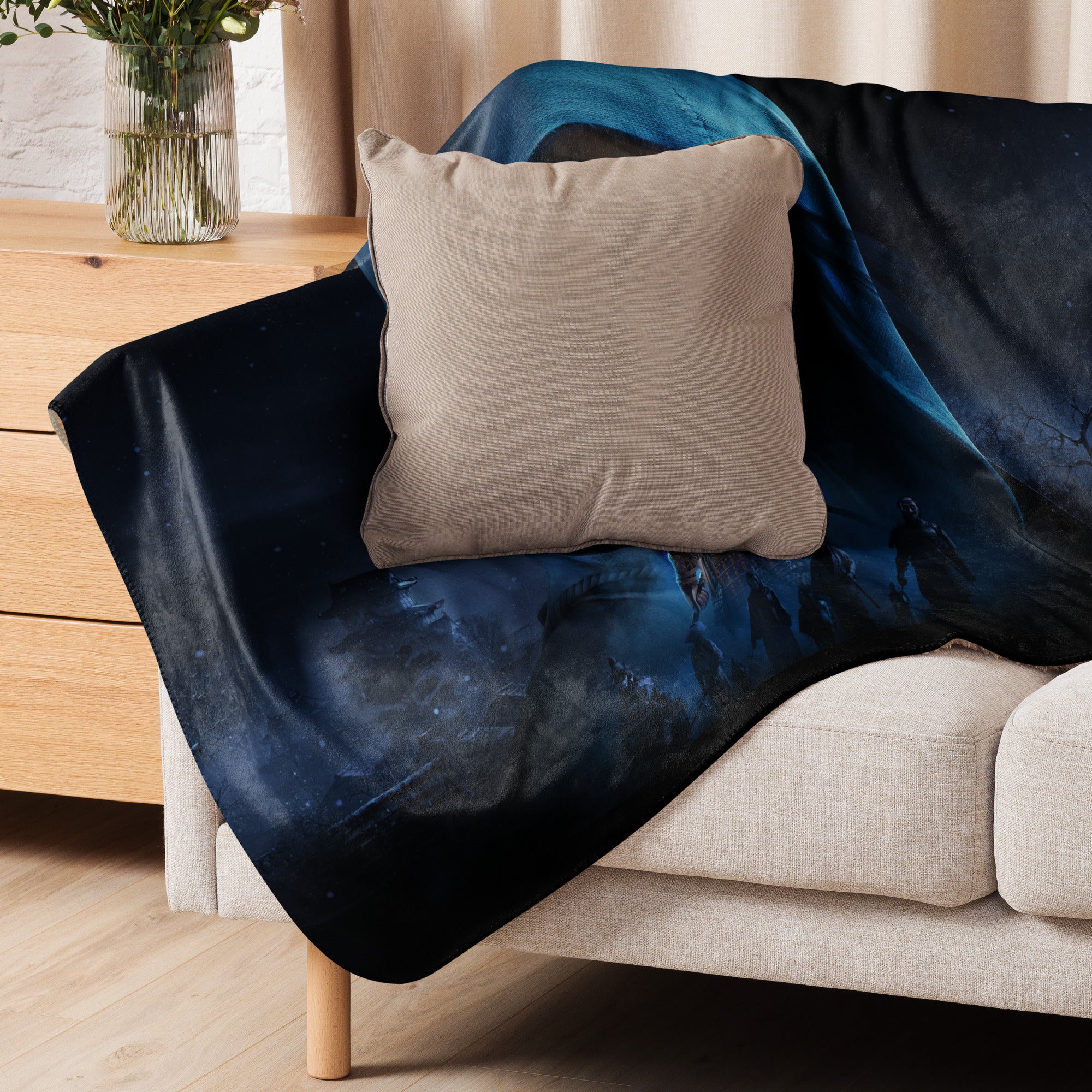 UBICollectibles Assassin's Creed Claws of Awaji coperta sherpa