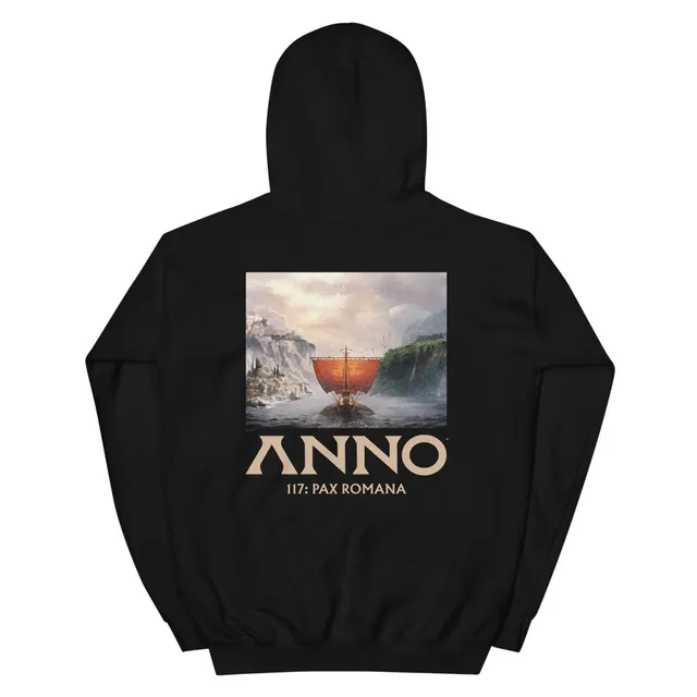 Ubisoft Anno 117 Pax Romana Felpa cappuccio ricamata unisex