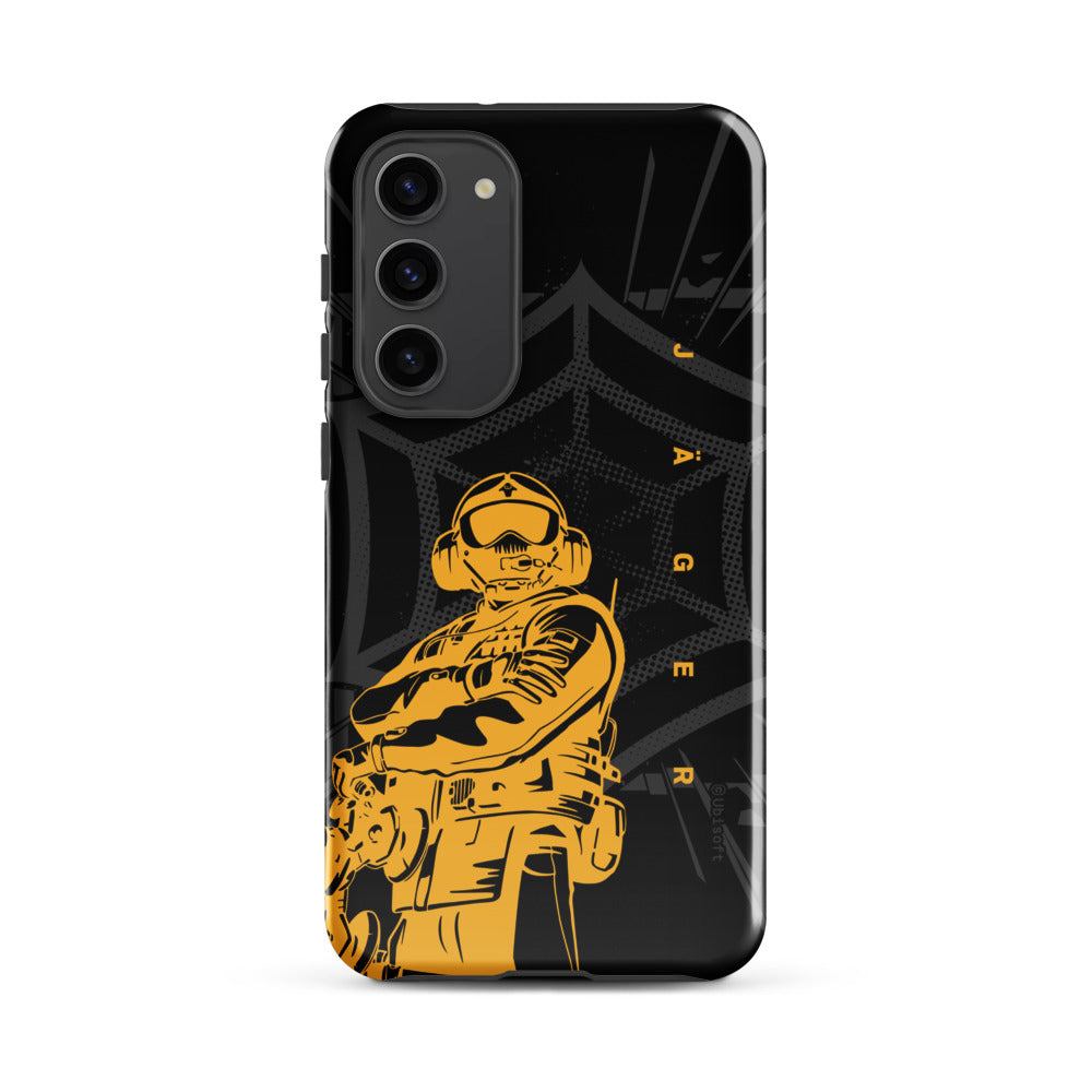 Ubisoft Rainbow Six Siege Jager cover Samsung S24 rigida