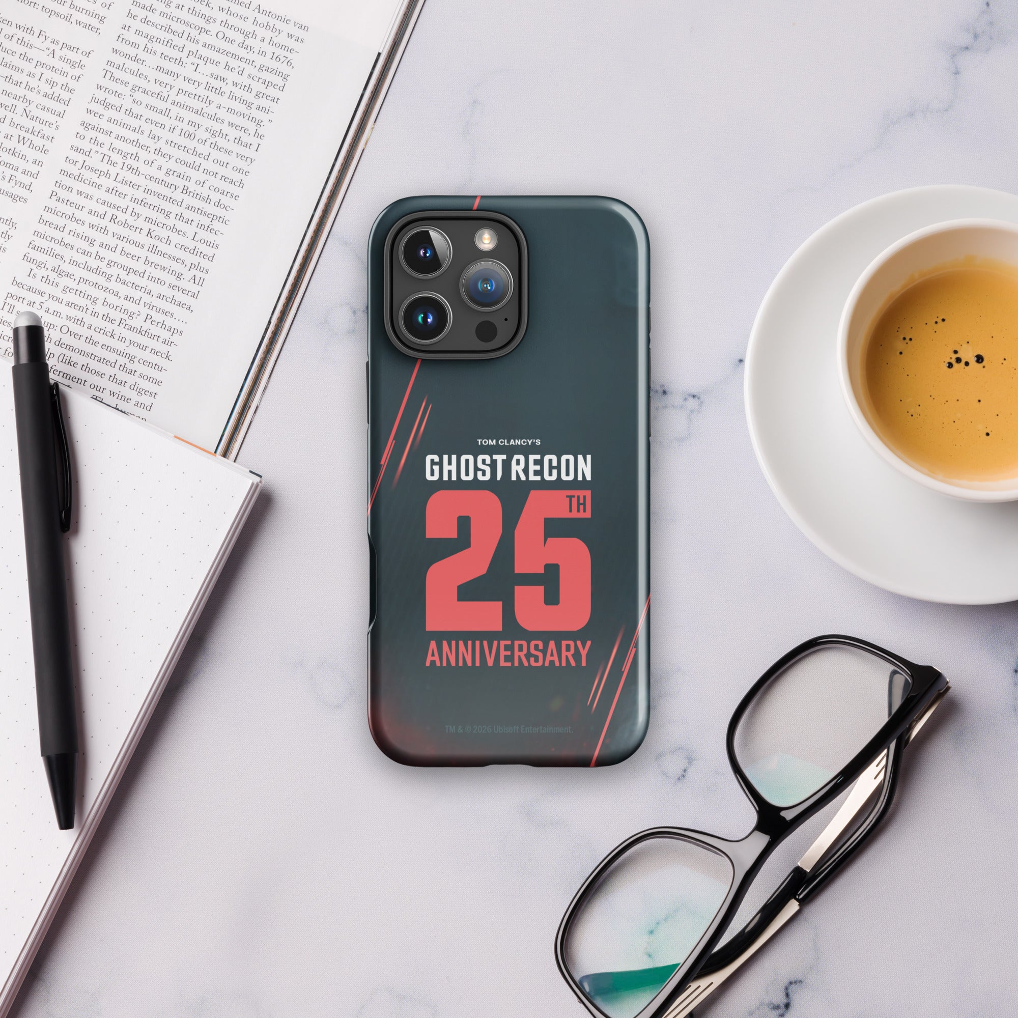 Ubisoft Ghost Recon 25° cover iPhone 16 rigida