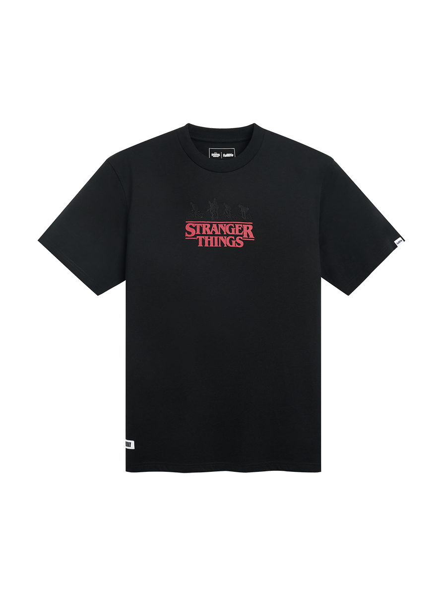 Stranger Things T-shirt maglietta Hawkins cotone bio