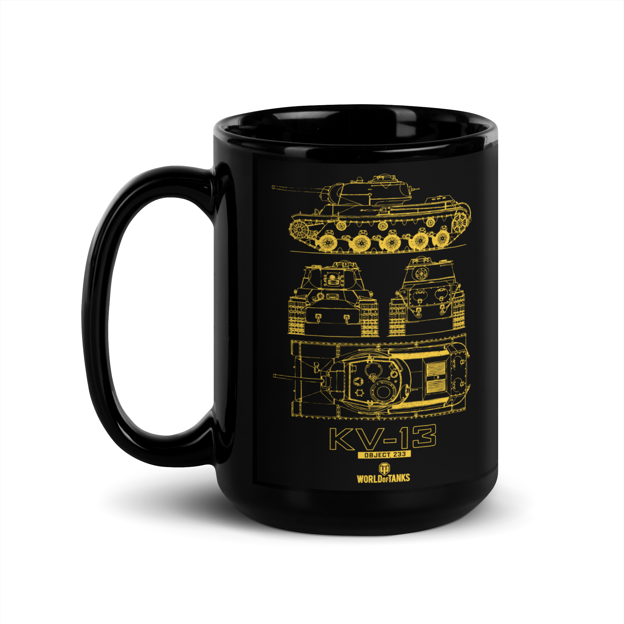 World of Tanks KV-13 Blueprint Tazza ceramica 443 ml