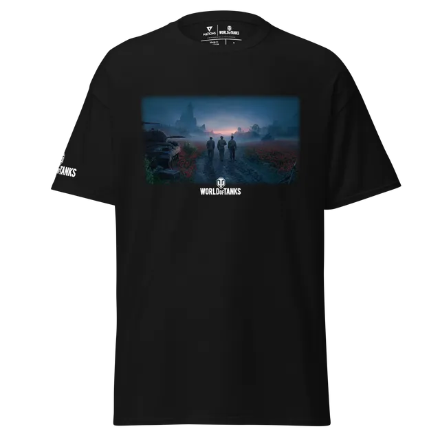 World of Tanks Victory Day 2025 t-shirt nera ufficiale