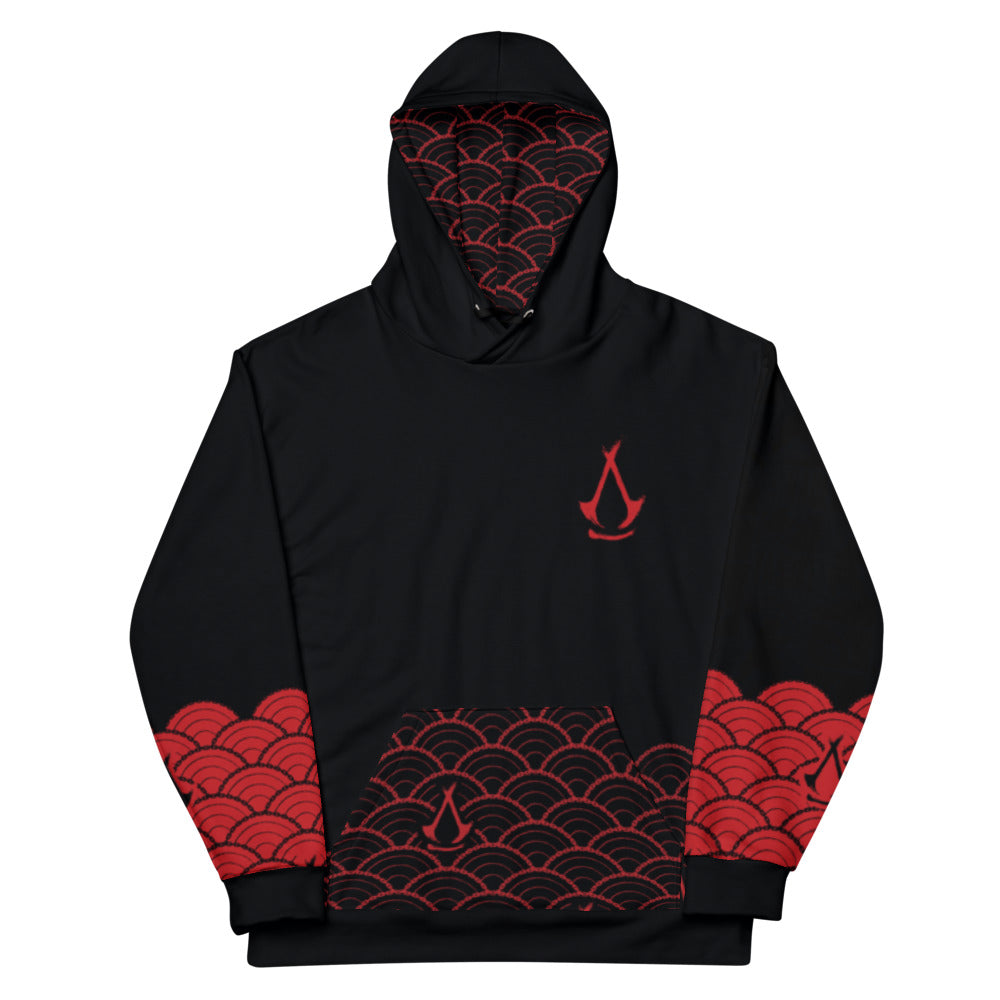 UBICollectibles Assassin's Creed Shadows felpa cappuccio L nera