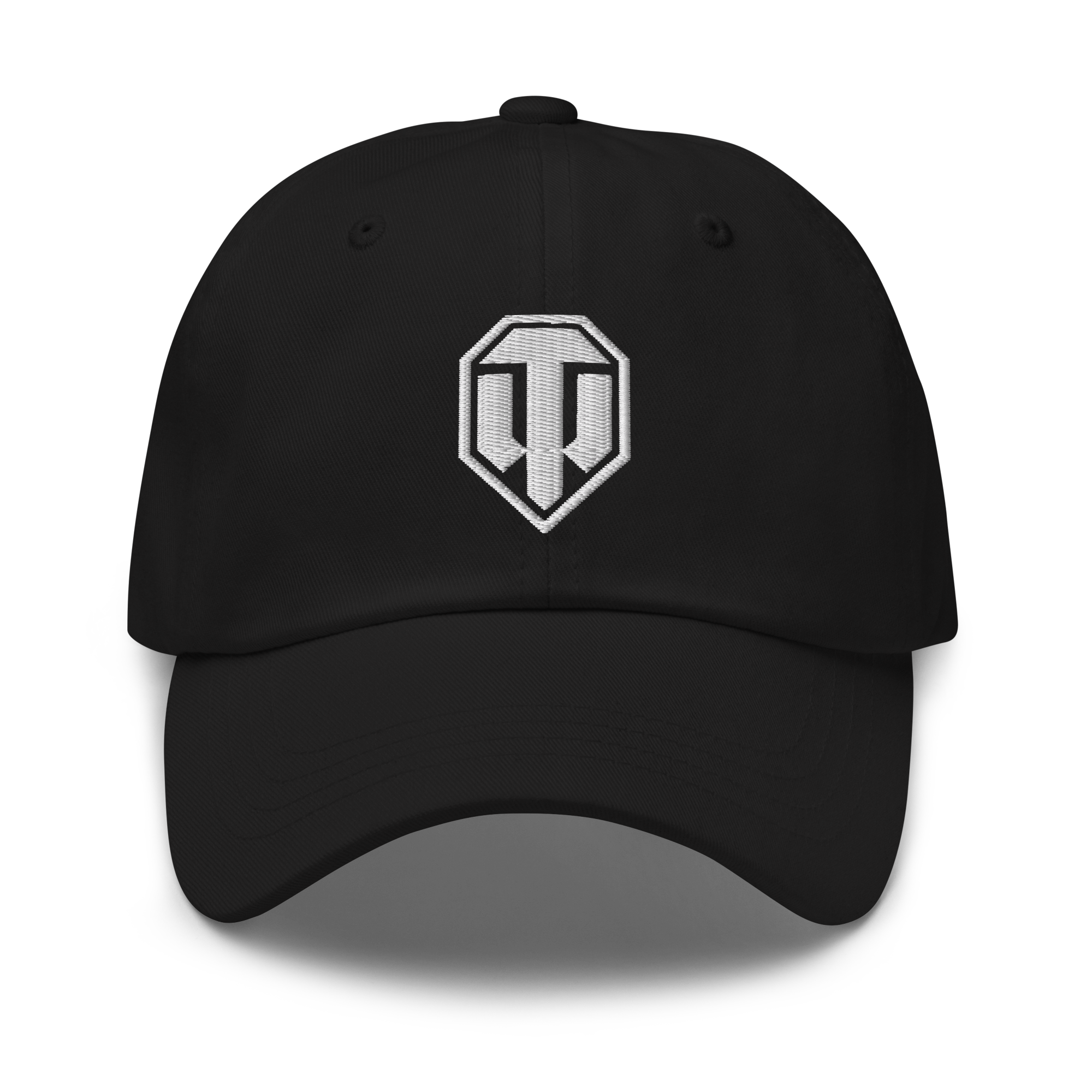 World of Tanks Logo cappellino dad hat nero cotone