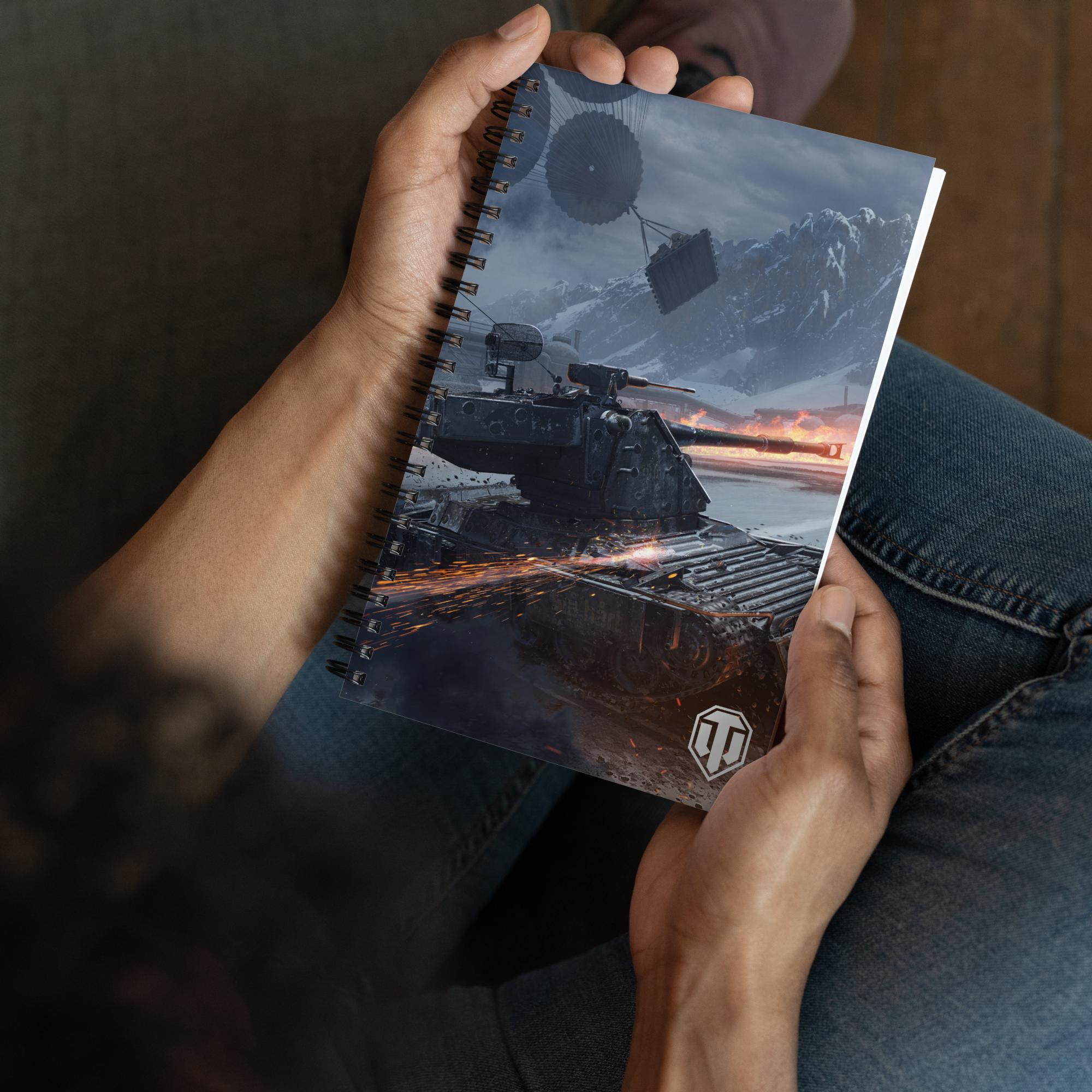 World of Tanks Steel Hunter quaderno spiralato A5