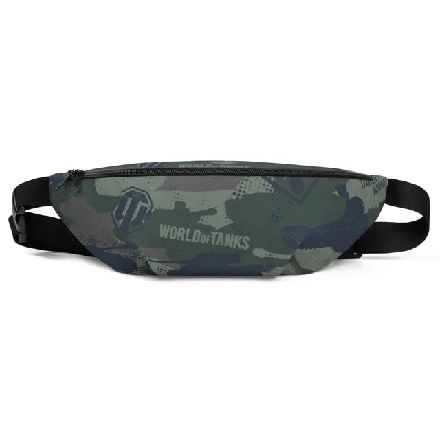 World of Tanks marsupio vita idrorepellente nero