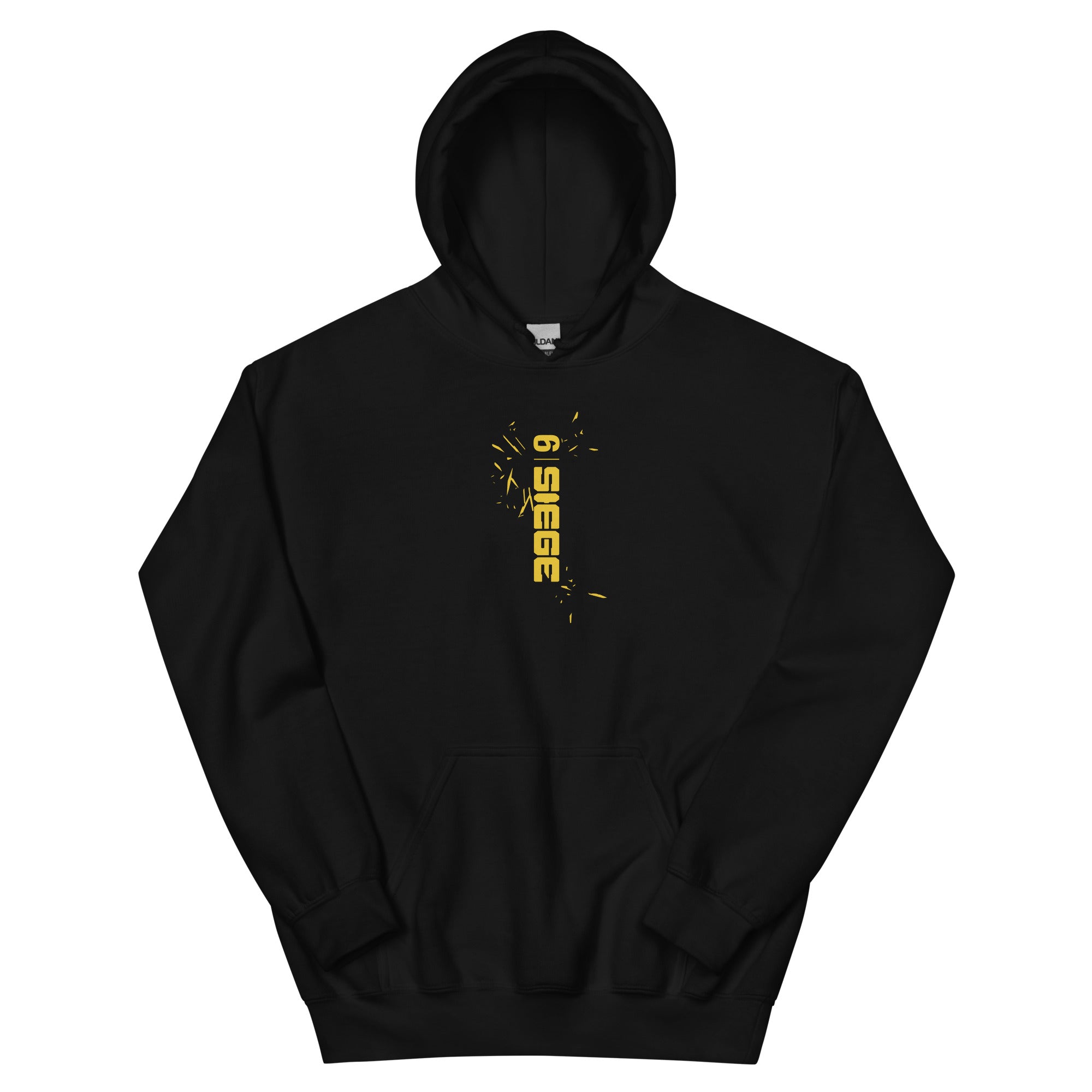 Rainbow Six Siege 10th Anniversary felpa cappuccio nera