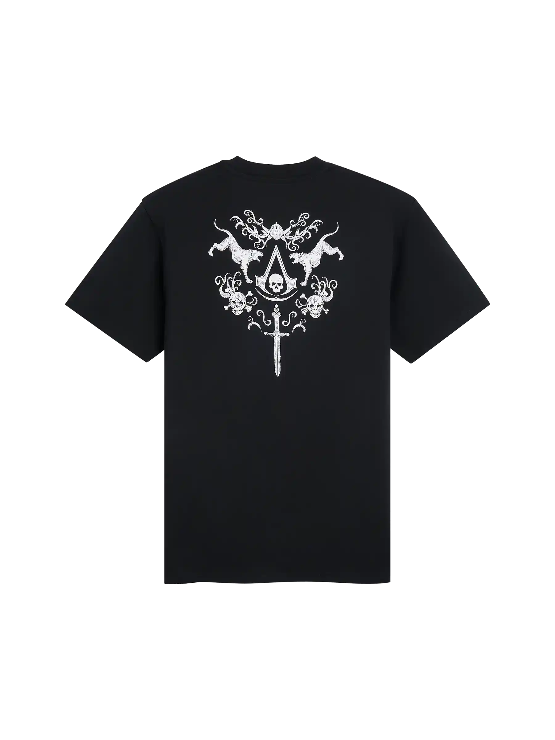 Assassin's Creed Black Flag maglietta cotone bio