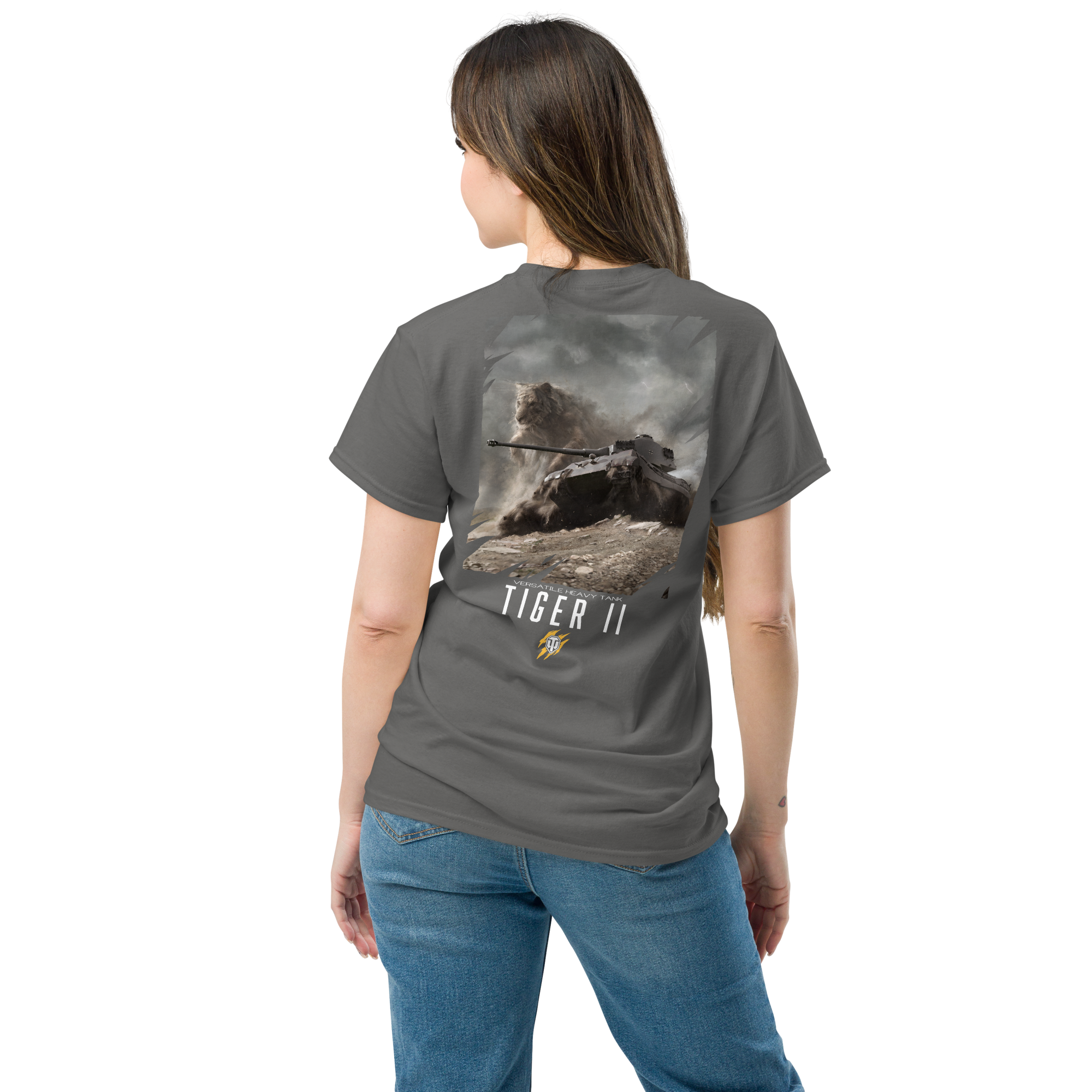 World of Tanks TankFest 2025 Tiger II t-shirt cotone