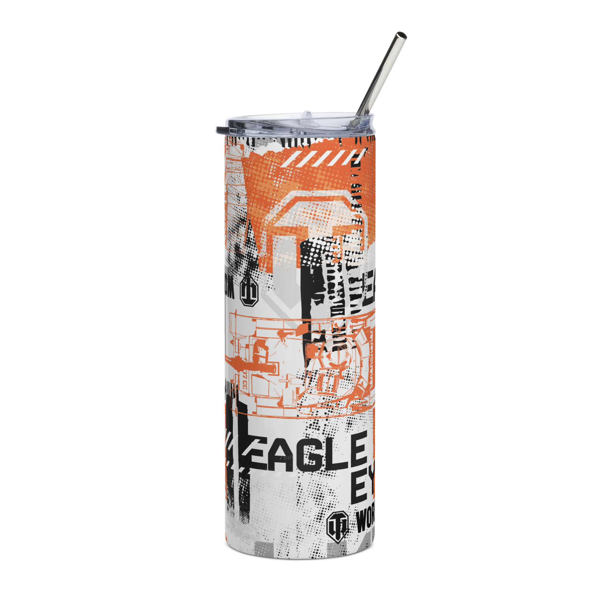 World of Tanks Eagle Eyed tazza termica 600 ml acciaio inox