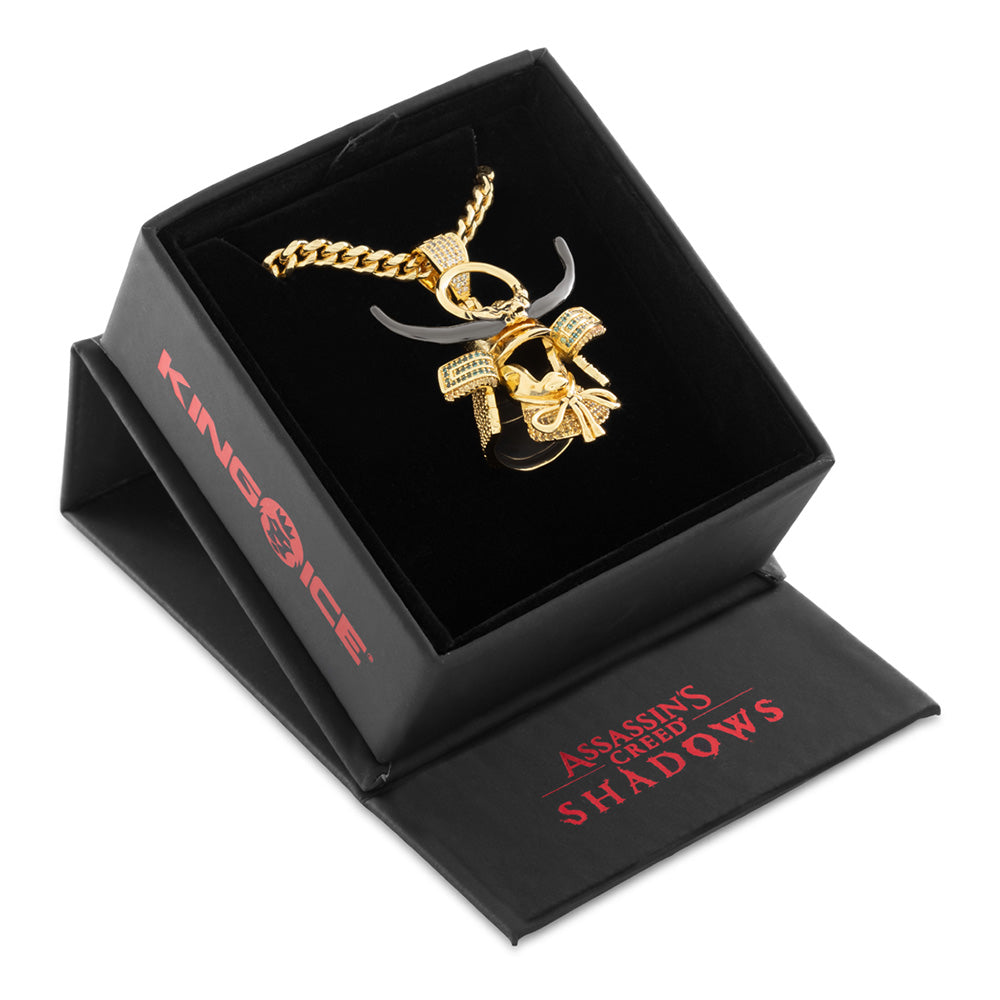 Ubisoft Assassin's Creed Shadows collana kabuto Yasuke 3D