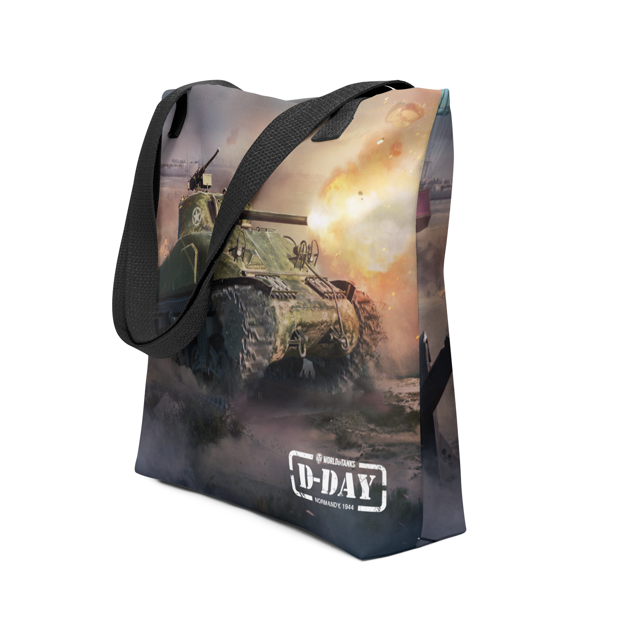 World of Tanks D-Day 2025 shopper tote bag 10 l