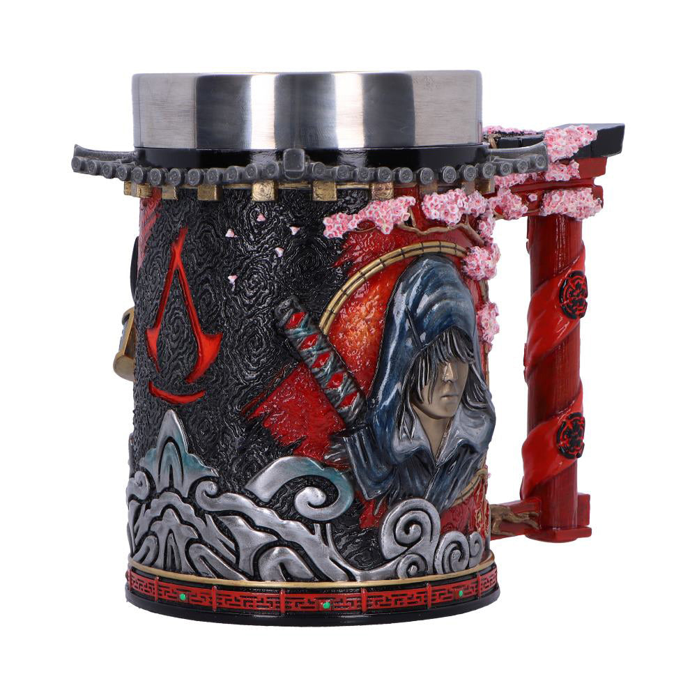 Ubisoft Assassin's Creed Shadows boccale tankard Naoe resina