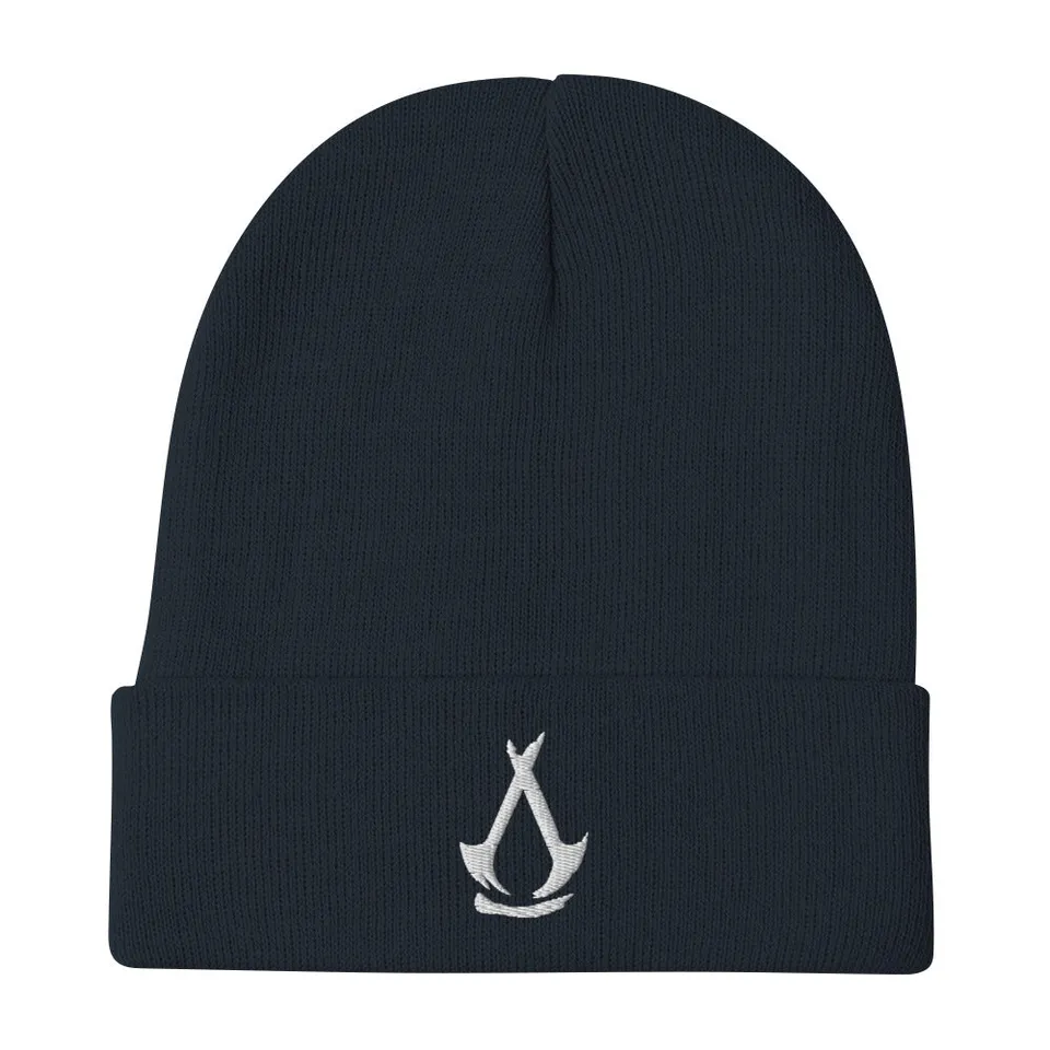 Assassin's Creed Shadows beanie berretto ricamato invernale
