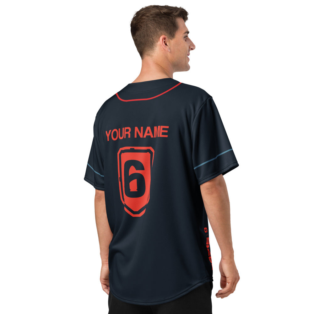 Ubisoft Six Siege Personalized maglia baseball personalizzata