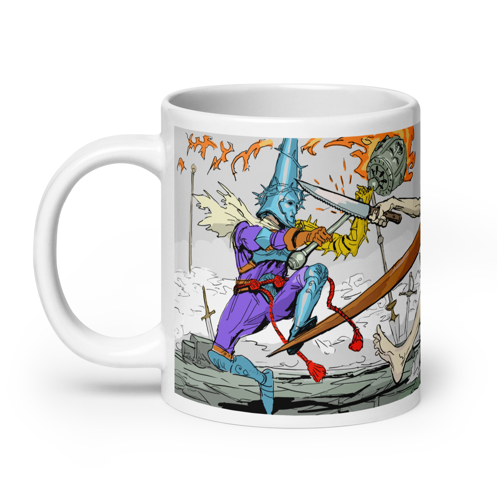 The Game Kitchen Blasphemous II Afilaor Centinela del Esmeril tazza ufficiale