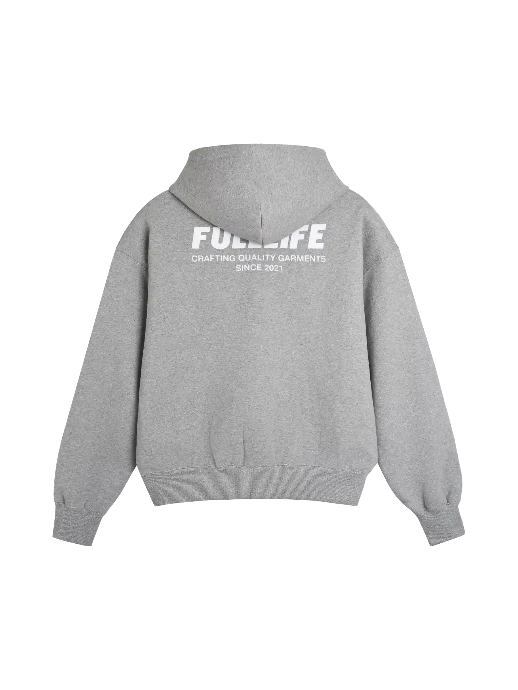 Fulllife Signature ZIP felpa con cappuccio cotone