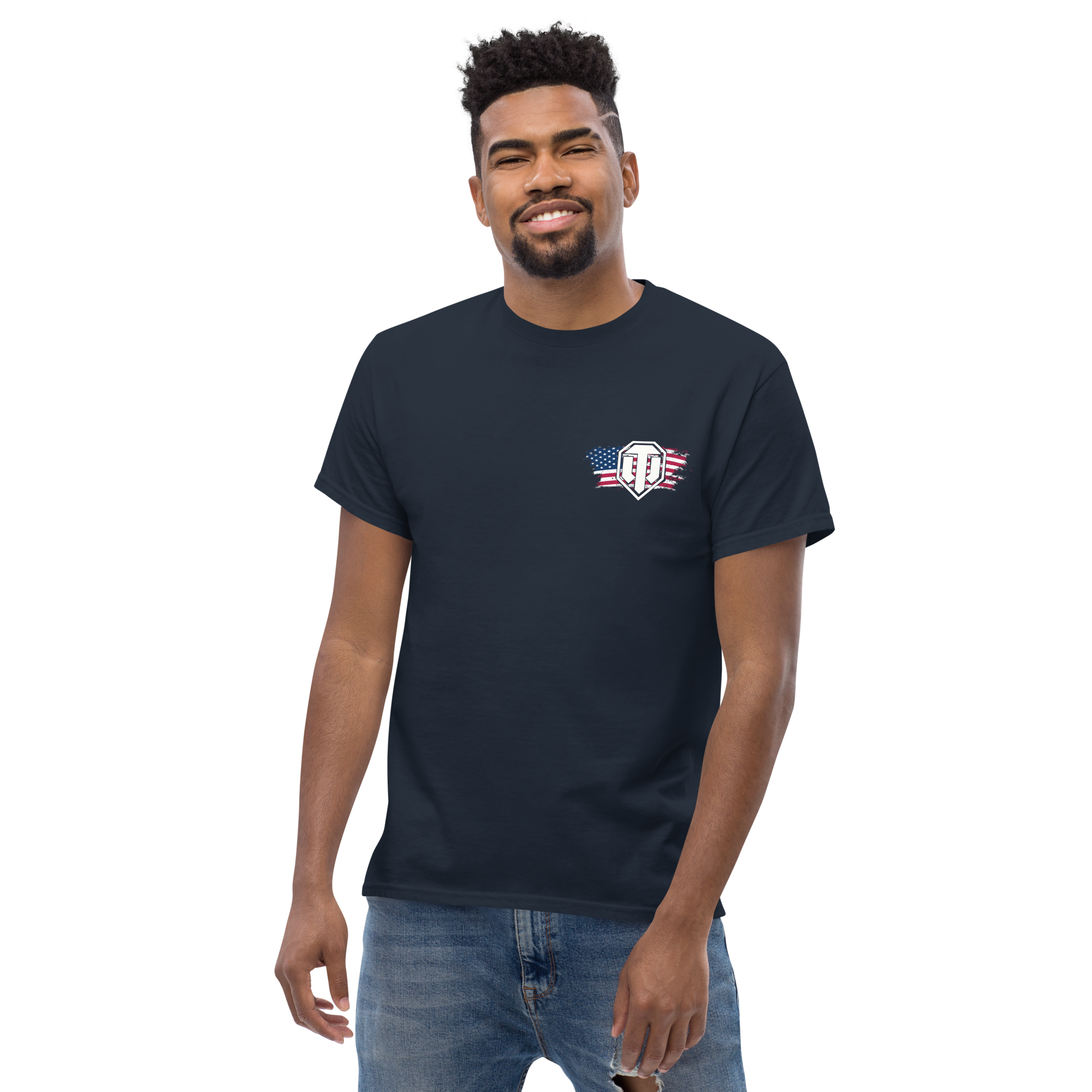 World of Tanks July 4th Eagle maglietta cotone unisex