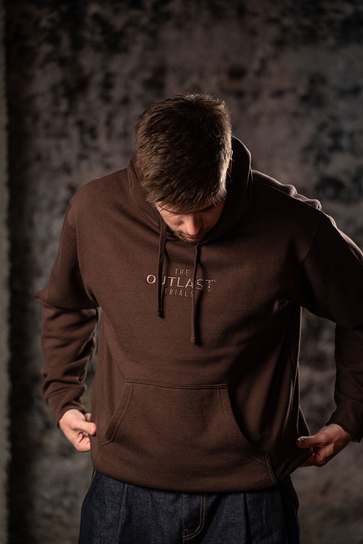 Red Barrels Television Studio felpa con cappuccio marrone unisex
