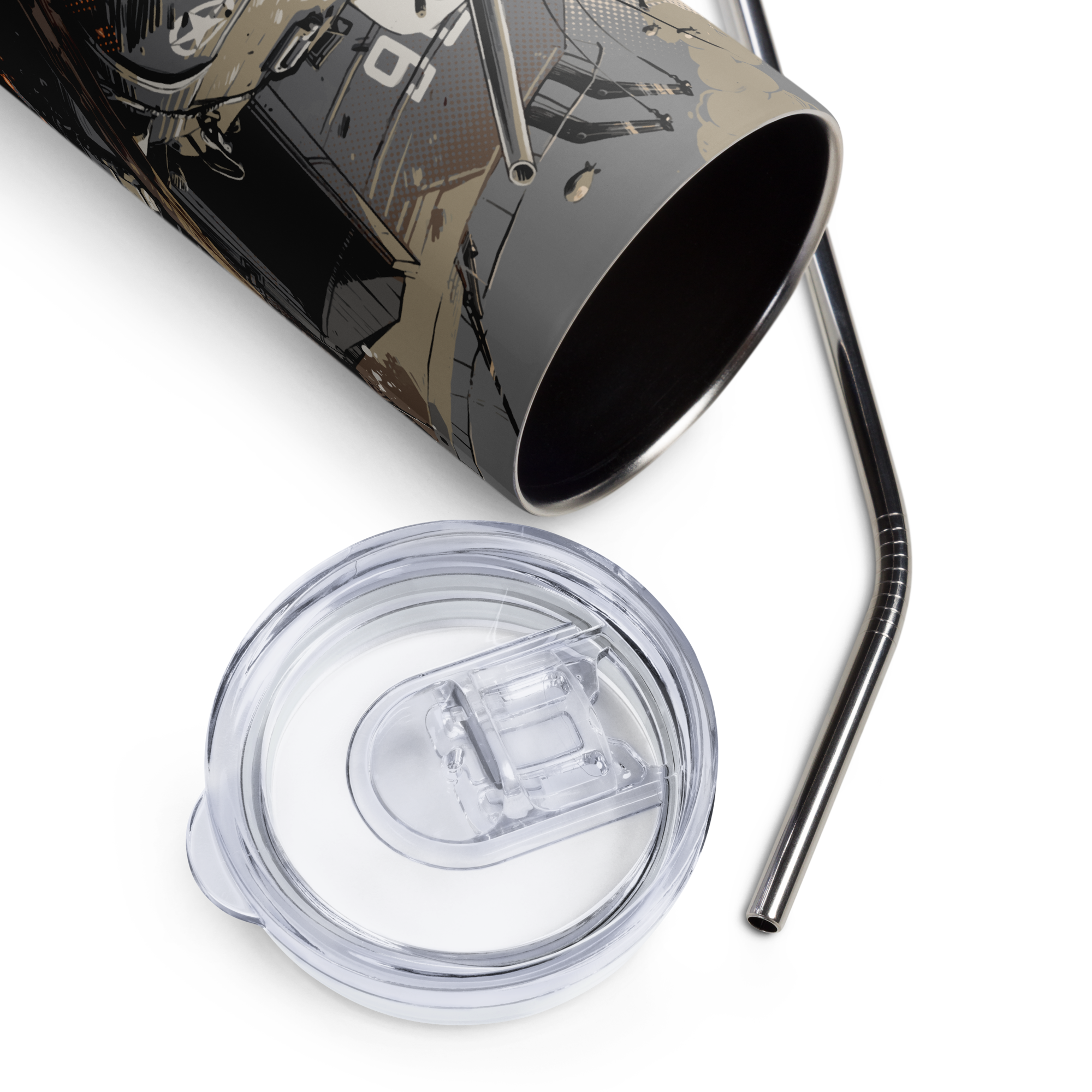 World of Tanks D-Day tumbler acciaio 600 ml
