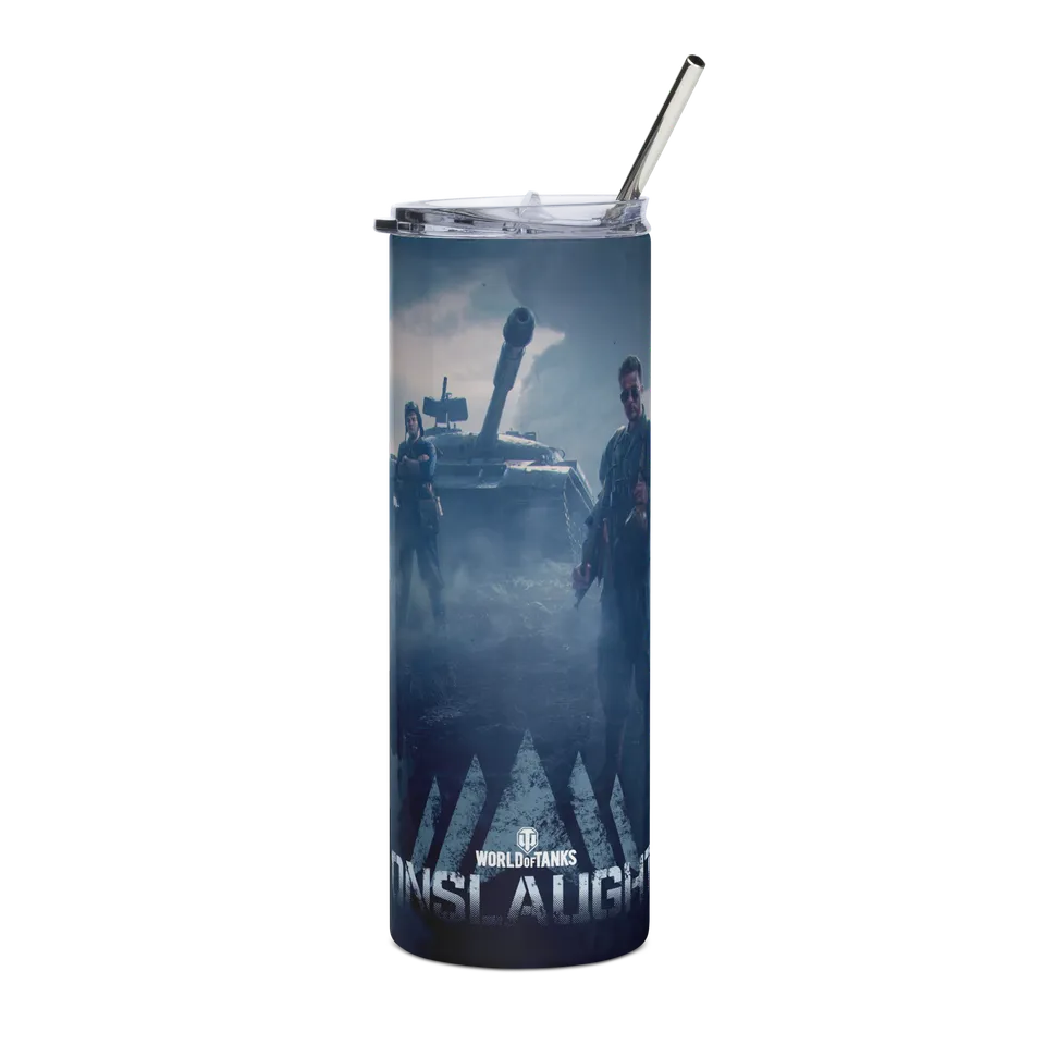 World of Tanks Onslaught 2025 bicchiere termico 600 ml