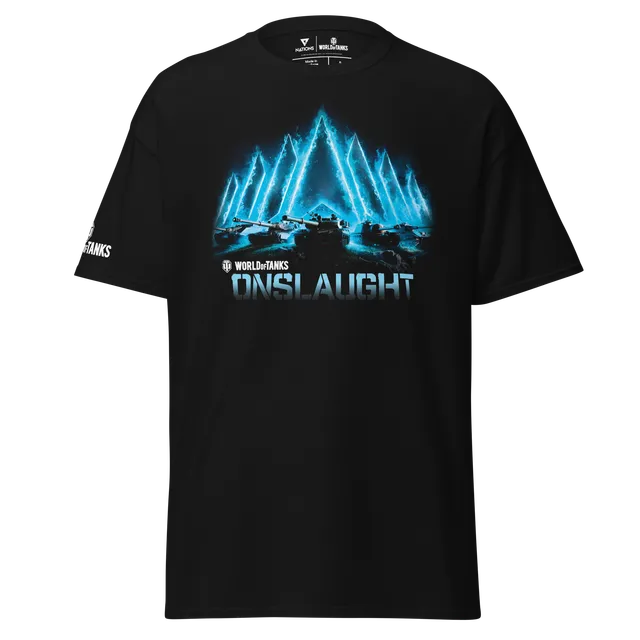World of Tanks Onslaught Tee t-shirt cotone