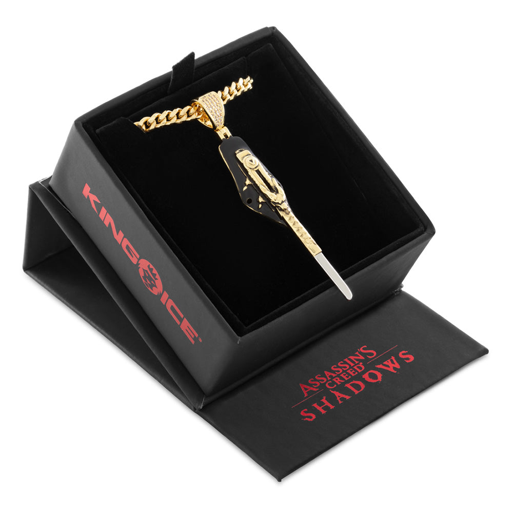 Assassin's Creed Shadows Hidden Blade collana lama celata