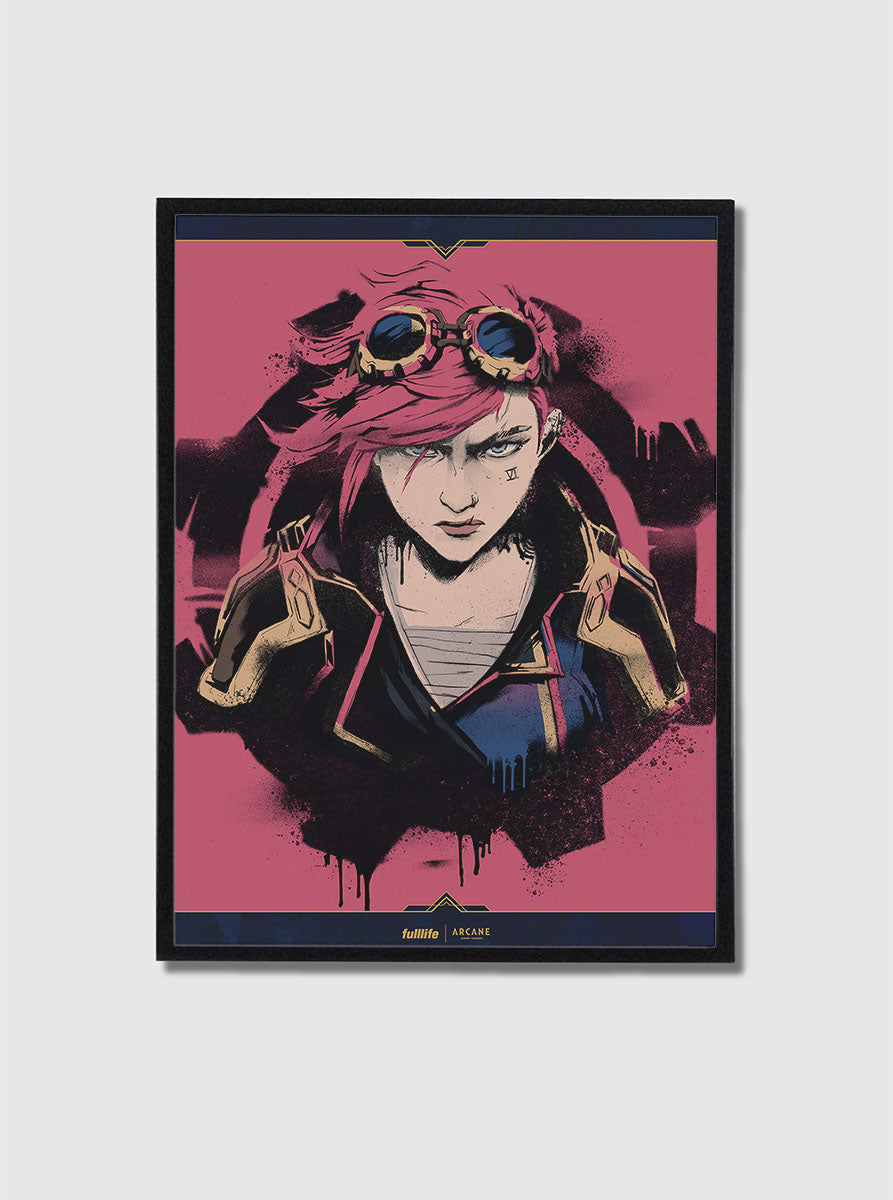 League of Legends Arcane Vi poster A2