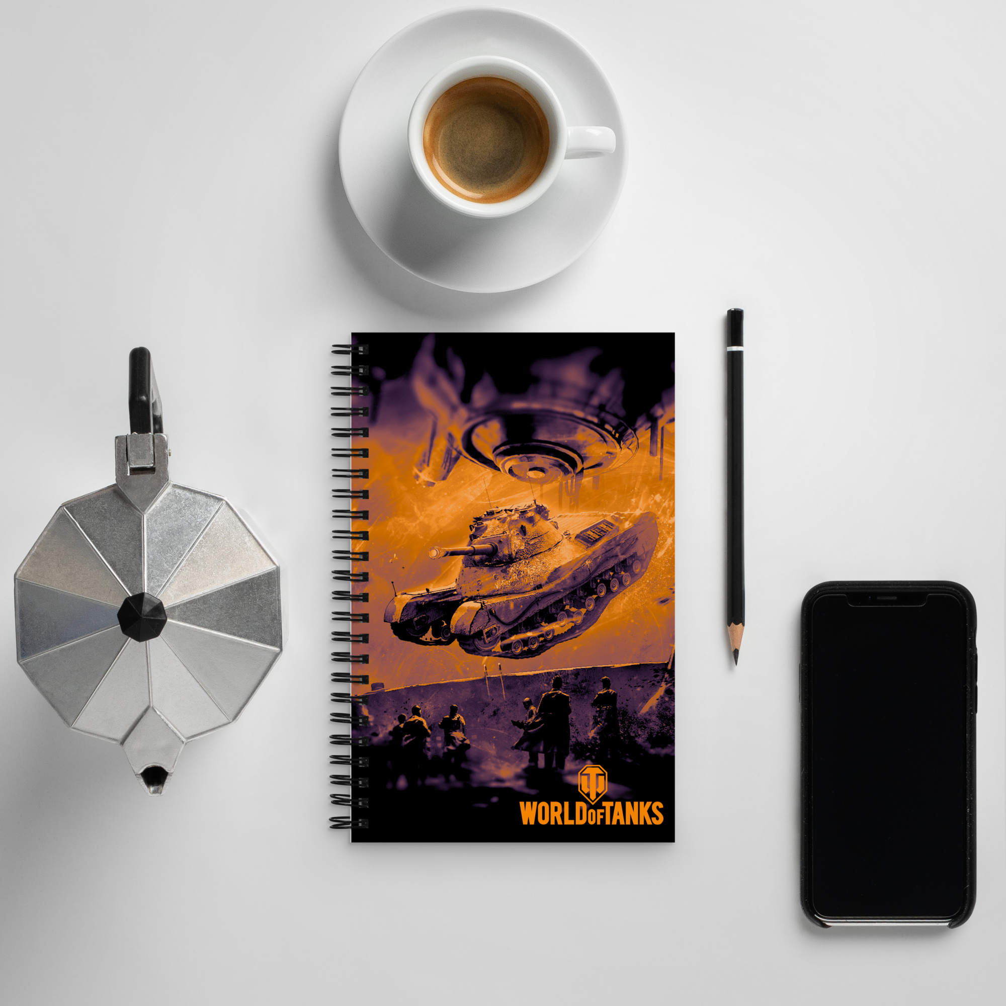 World of Tanks Halloween quaderno spiralato 140 pagine