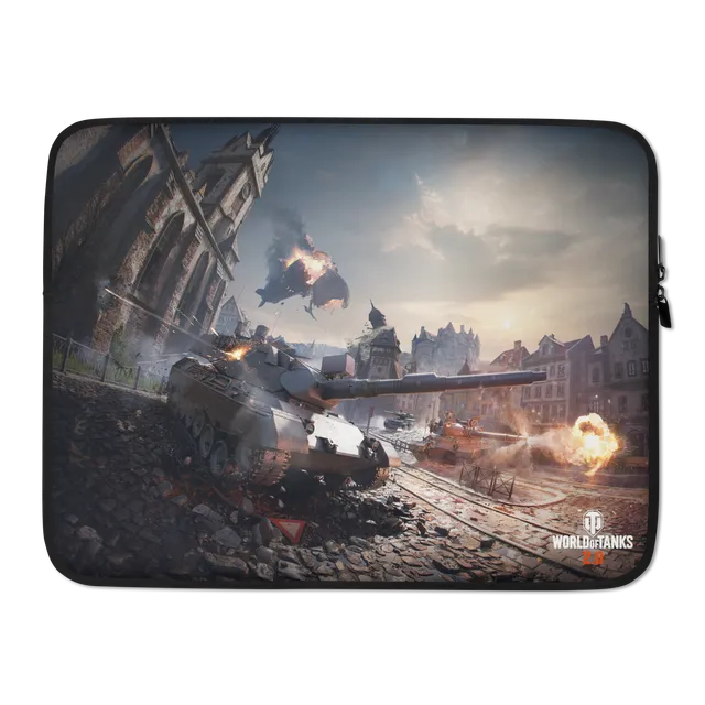World of Tanks 2.0 custodia laptop 13-15 pollici neoprene